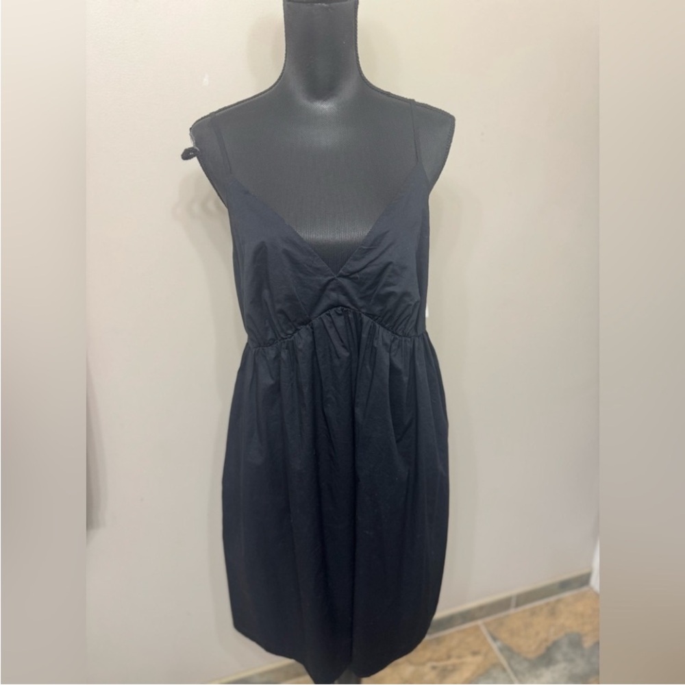 NWT Old Navy Women’s Black V-Neck Spaghetti Straps Mini Dress LT